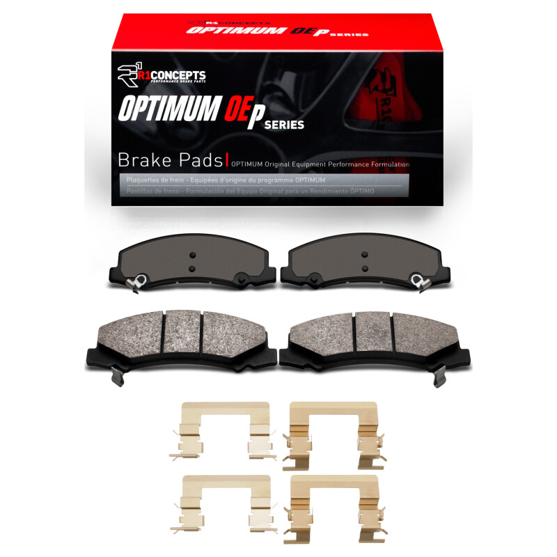 Buick LaCrosse Brake Pads - Front - R1 Concepts - Optimum OE - `06-`16